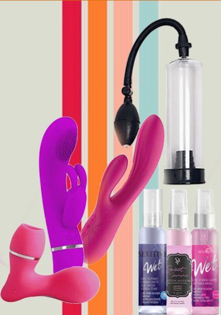 Bombas de vacío para las insuficiencias sexuales, simuladores y succionadores para clítoris y vaginas, son algunas variantes que se ofrecen en los sex shops. 