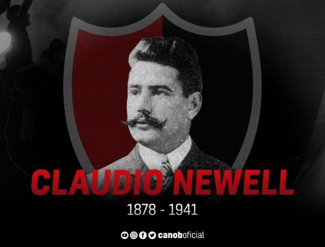 Claudio Newell, hijo de don Isaac Newell, fundador del club. Naci&oacute; un d&iacute;a como hoy en Rosario.