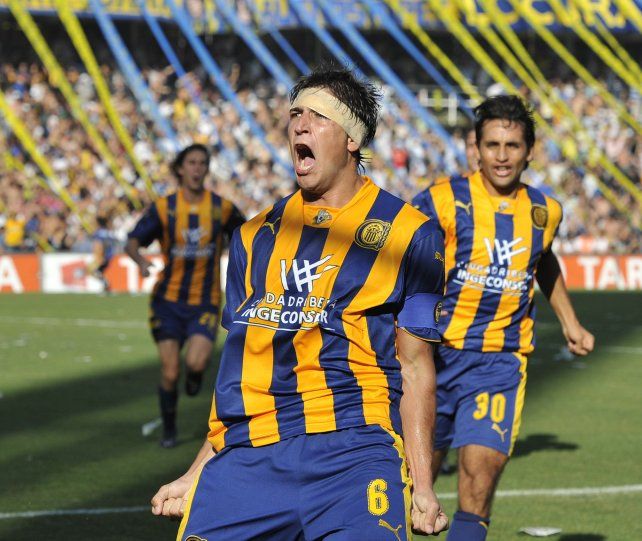 Braghieri convirtió un gol en un clásico, en 2010.