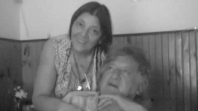 Trinche  y Nancy , la mujer con la que se cas&oacute;.