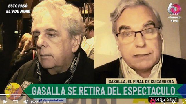 En foco. El retiro de Gasalla se conoci&oacute; en Canal 9 y ya lo desminti&oacute;.