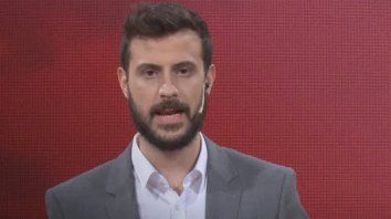 El periodista de TN se vio envuelto en una polémica por un gesto que hizo en televisión. El periodista de TN se vio envuelto en una polémica por un gesto que hizo en televisión.