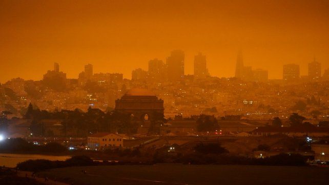 El Cielo Se Volvió Naranja En Estados Unidos Por Los Incendios Forestales 2125