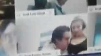 El video del diputado que manoseó a una mujer durante la sesión virtual El video del diputado que manoseó a una mujer durante la sesión virtual