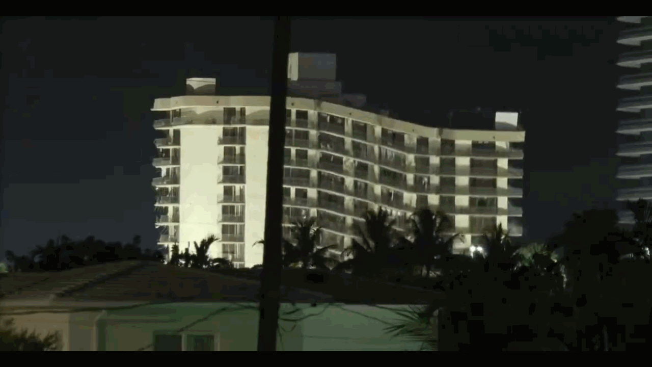 Impactantes imágenes de la demolición del edificio que colapsó en Miami