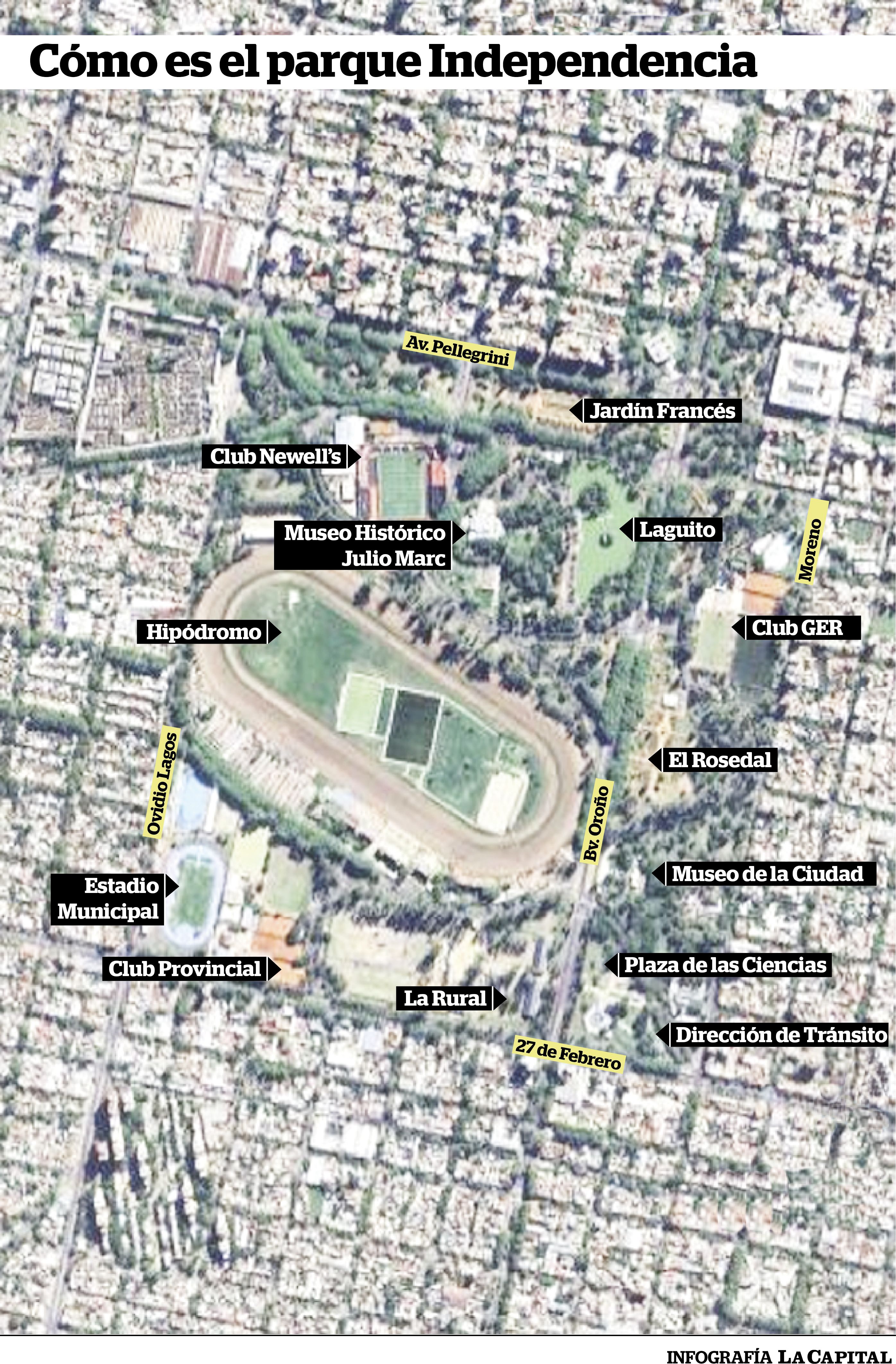 Con tanta inseguridad y robos, al parque Independencia se lo estaban