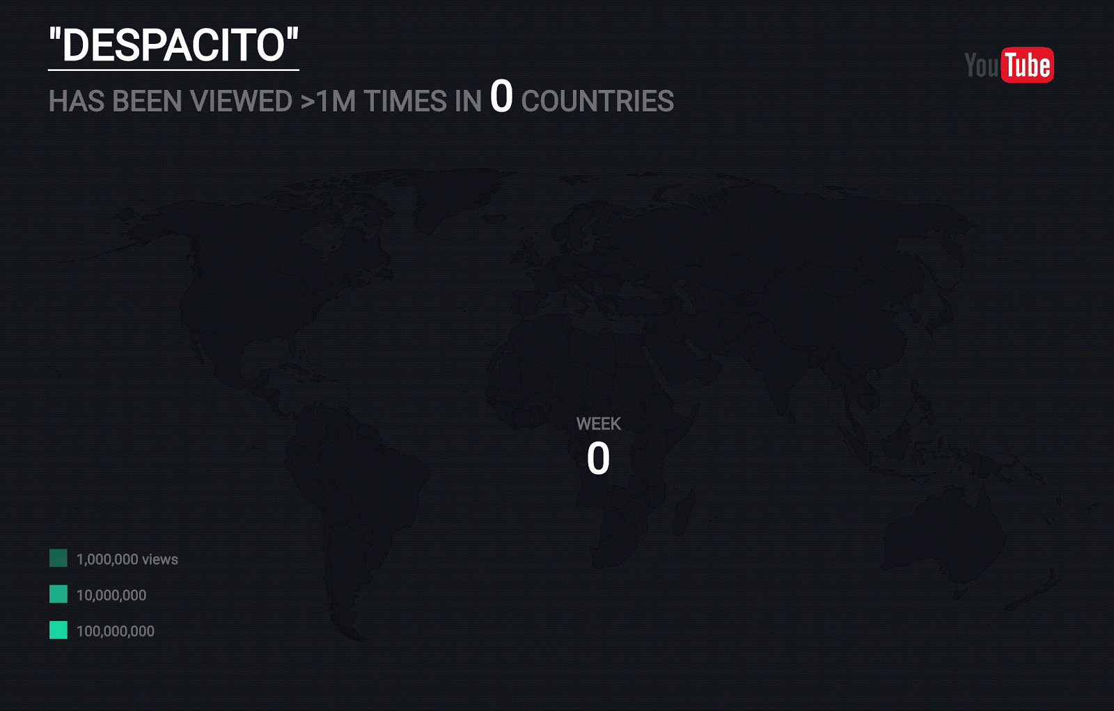 Despacito rompe el récord del video más visto en la historia de YouTube