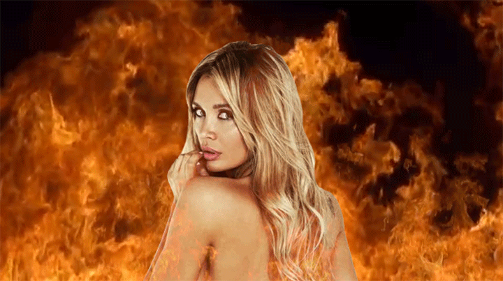 Melina Pitra: incendió las redes con su cola manzanita