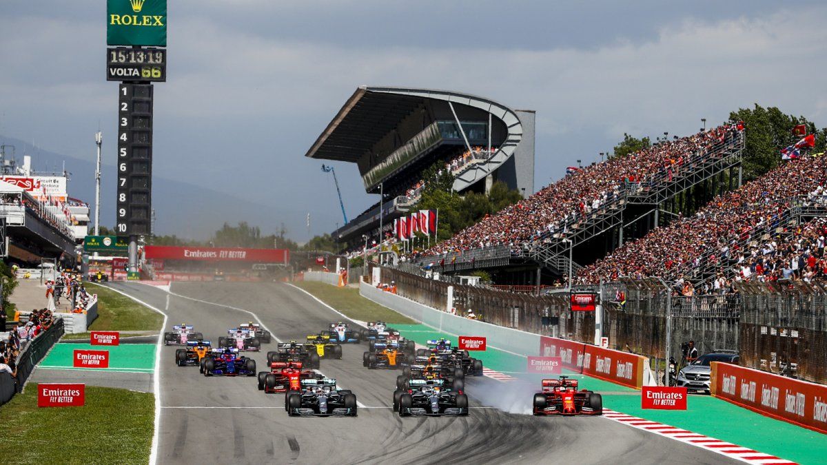 La Fórmula 1 calienta motores en el circuito de Montmeló Barcelona, Ferrari, Fórmula 1