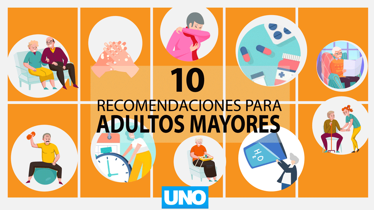 10 recomendaciones para adultos mayores en épocas de Covid-19