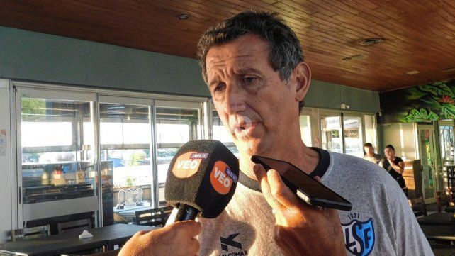 El presidente de la Liga Santafesina El presidente de la Liga Santafesina