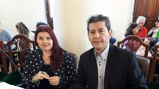 Renovadores. Los concejales Fadel y Díaz apoyarán la propuesta de Cambiemos para designar autoridades.&nbsp;