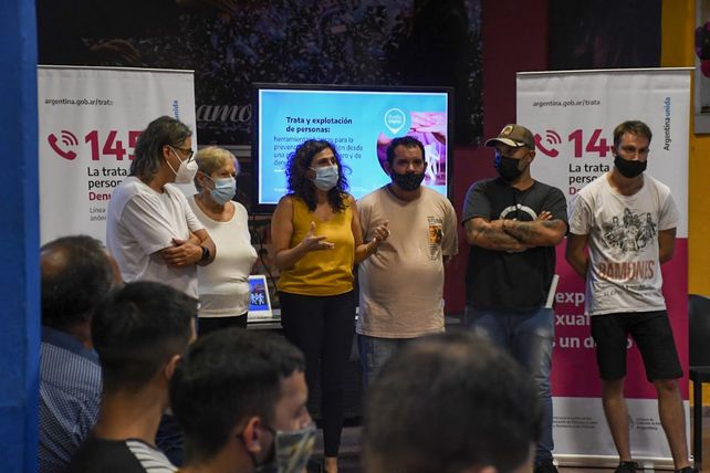 Capacitación sobre trata para maleteros de la Terminal de Ómnibus Mariano Moreno