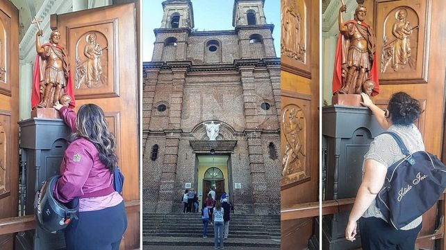 La celebración de San Expedito en la ciudad de Santa Fe