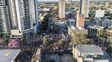 Una multitud de santafesinos se movilizó en defensa de la educación pública: las imágenes