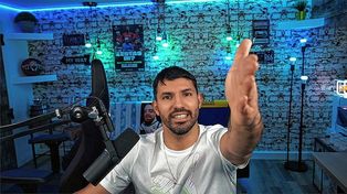 El Kun Agüero volvió a Twitch y habló de Lionel Messi.&nbsp;