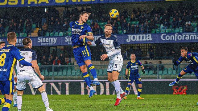 Calcio: Hellas Verona empató y no pudo salir del descenso