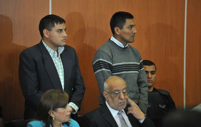 Acusados. Daniel Vilte Laxi (izq) y Santos Clemente Vera
