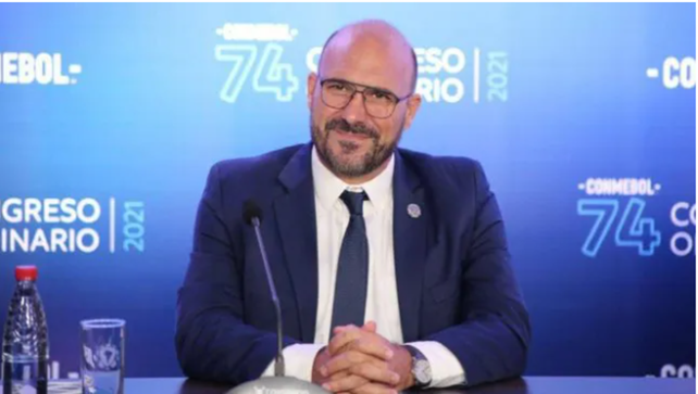 Belloso estuvo en la Conmebol casi seis años.