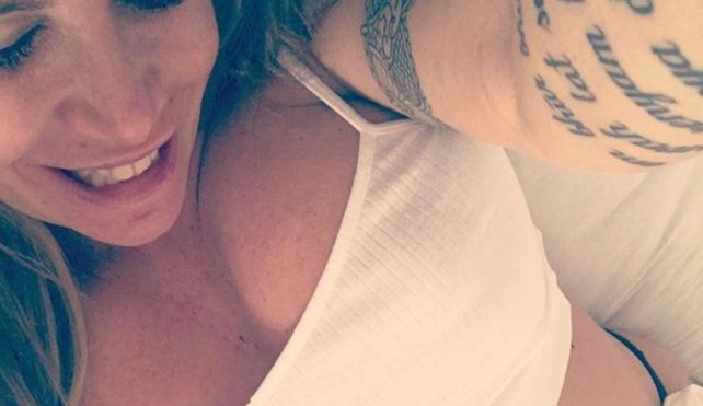 ¡Como Marley! Florencia Peña también mostró la ecografía de su bebé