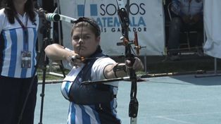 Esplendorosa actuación de una santotomesina en Guatemala