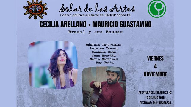 Brasil y sus Bossas: Cecilia Arellano y Mauricio Guastavino