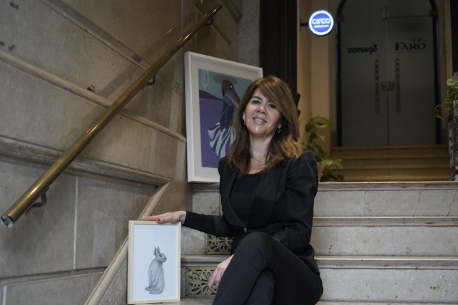 Son de acá. La marchant Paula Santillán inauguró recientemente una muestra de los artistas plásticos Omar Henry y Natalia Decillia