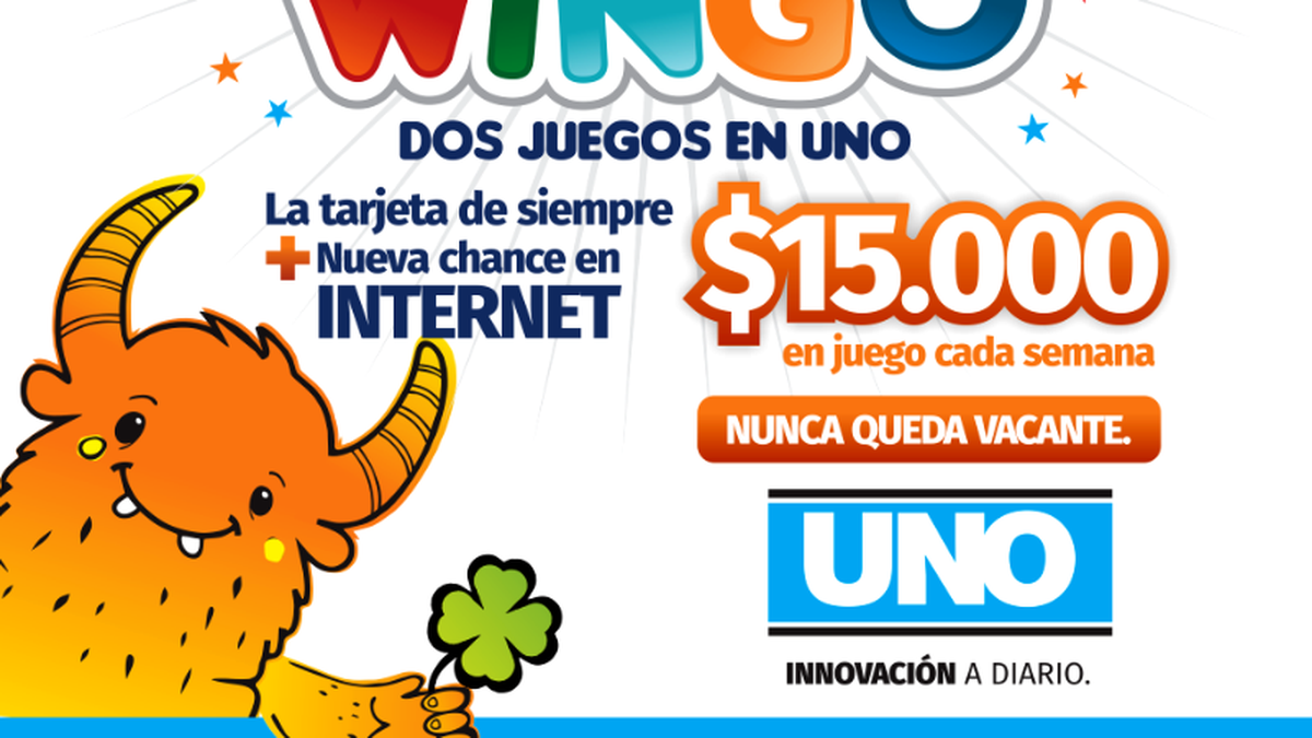 Llega WINGO, el nuevo juego de UNO
