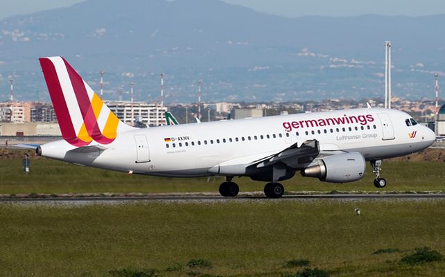 El aparato pertenecía a la compañía Germanwings