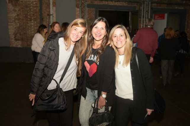Carolina Coppyz, Ivana Fumero y Nerina Flores
