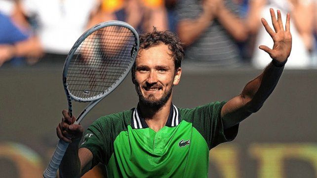 Daniil Medvedev avanzó a las semifinales del Australian Open.