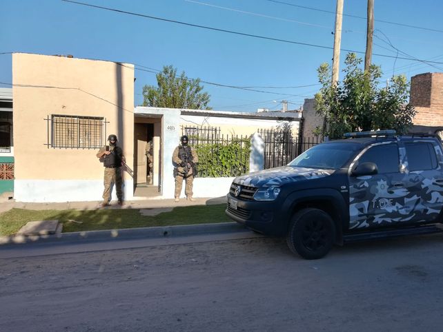 Allanamientos. El lunes la Tropa de Operaciones Especiales irrumpió en cuatro domicilios