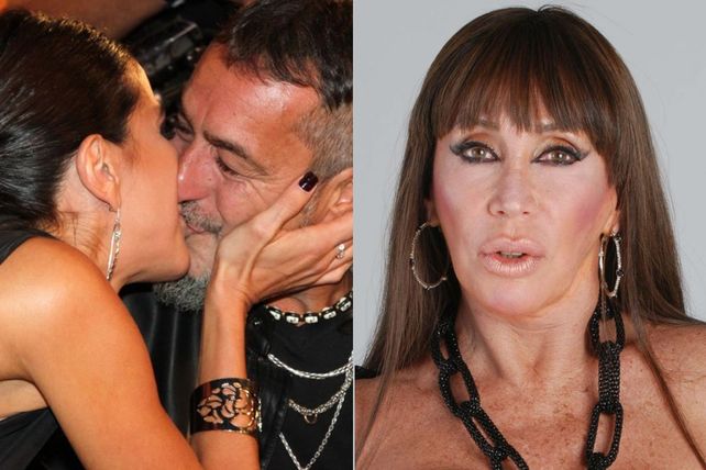Ida y vuelta. El cantante de Kapanga le apuntó a Moria Casán