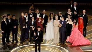 Todo en todas partes al mismo tiempo fue la gran ganadora de la noche de los premios Oscar