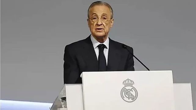Florentino Pérez, presidente de Real Madrid.