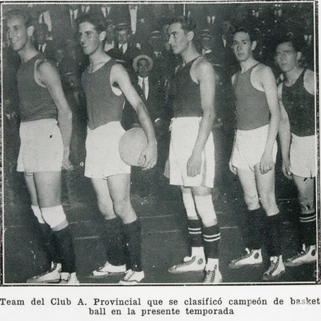 Provincial fue quien estrenó el palmarés de la actual Asociación Rosarina de Básquet en 1926.