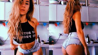 La clase maestra de Jimena Barón sobre las fotos hot en las redes