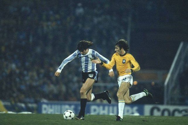 Argentina enfrentó a Brasil en el Mundial de 1978 en Rosario.