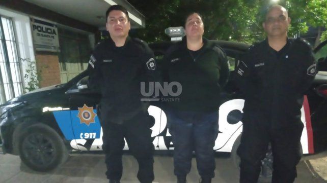 Policías auxiliaron a un bebé que no podía respirar en una comisaría de Santa Fe