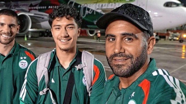 La Selección de Argelia llegó a Estados Unidos.