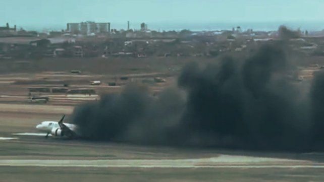El aeropuerto de Lima niega que los bomberos sean culpables del choque con el avión