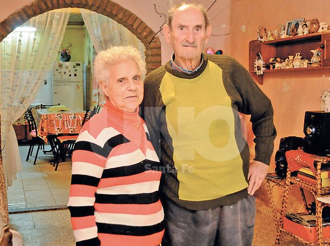 Regina Ananía y Armando Russo.