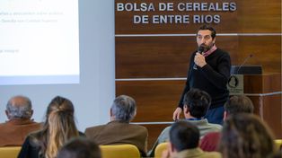 Formación. Motto dio una charla para directores técnicos de semilleros y destacó el rol de los ingenieros agrónomos en el monitoreo de semillas.&nbsp;