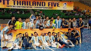 La Selección Argentina de futsal conquistó un nuevo título