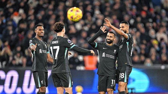 Liverpool aplastó a West Ham.