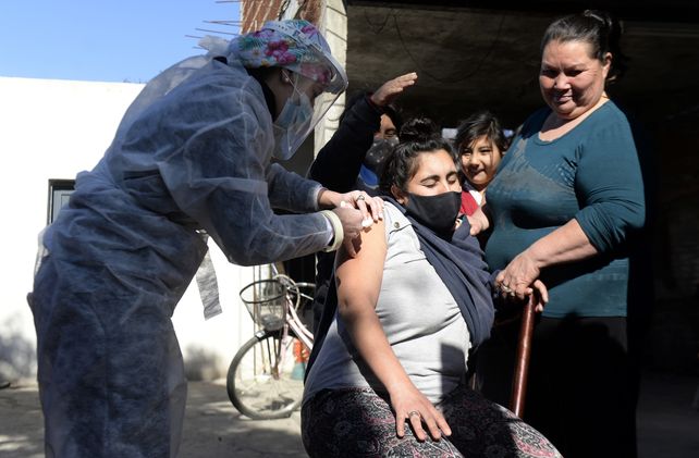 Vacunación en los barrios más alejados.