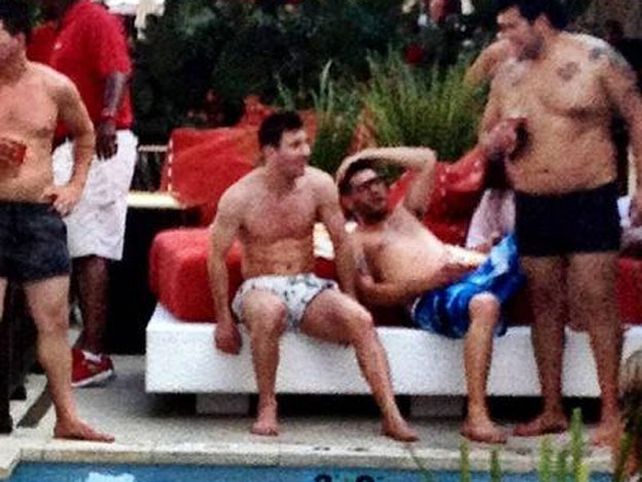 Lio Messi y Ronaldo, de fiesta en Las Vegas