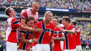 Sorpresa: Noruega eliminó a Brasil con un doblete de Haaland
