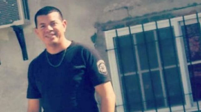 Leoncio Bermúdez, el policía asesinado este martes a la noche en el Hospital Provincial. 