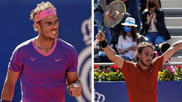Nadal y Tsitsipas jugarán este domingo la final del Torneo Conde de Godó.